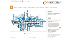 Desktop Screenshot of brcontrols.com